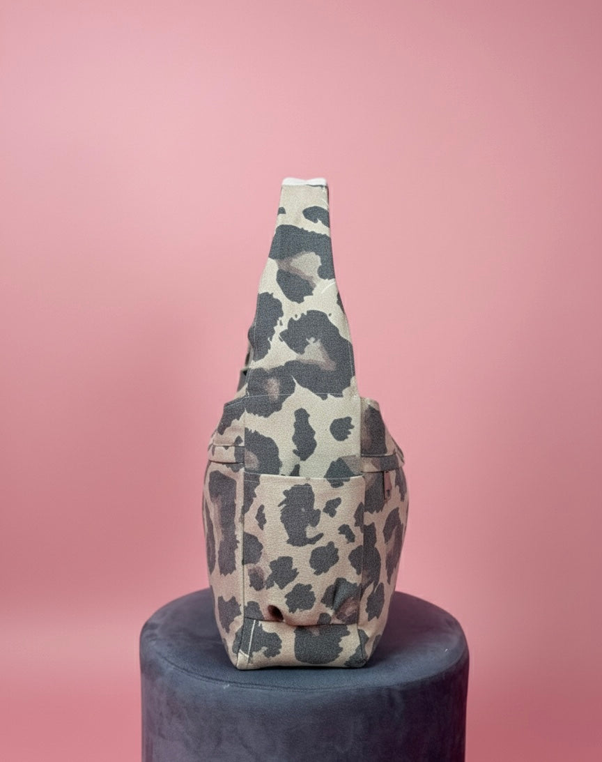 LEOPARD PRINT SHOULDER BAG