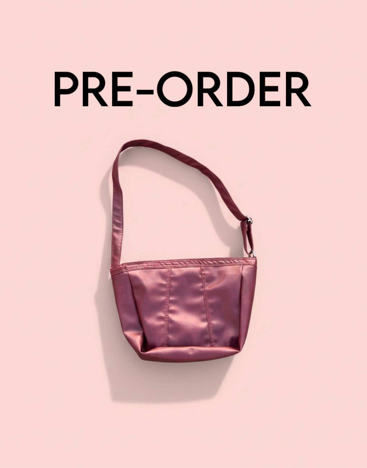 BURGUNDY LEATHER CROSS BAG