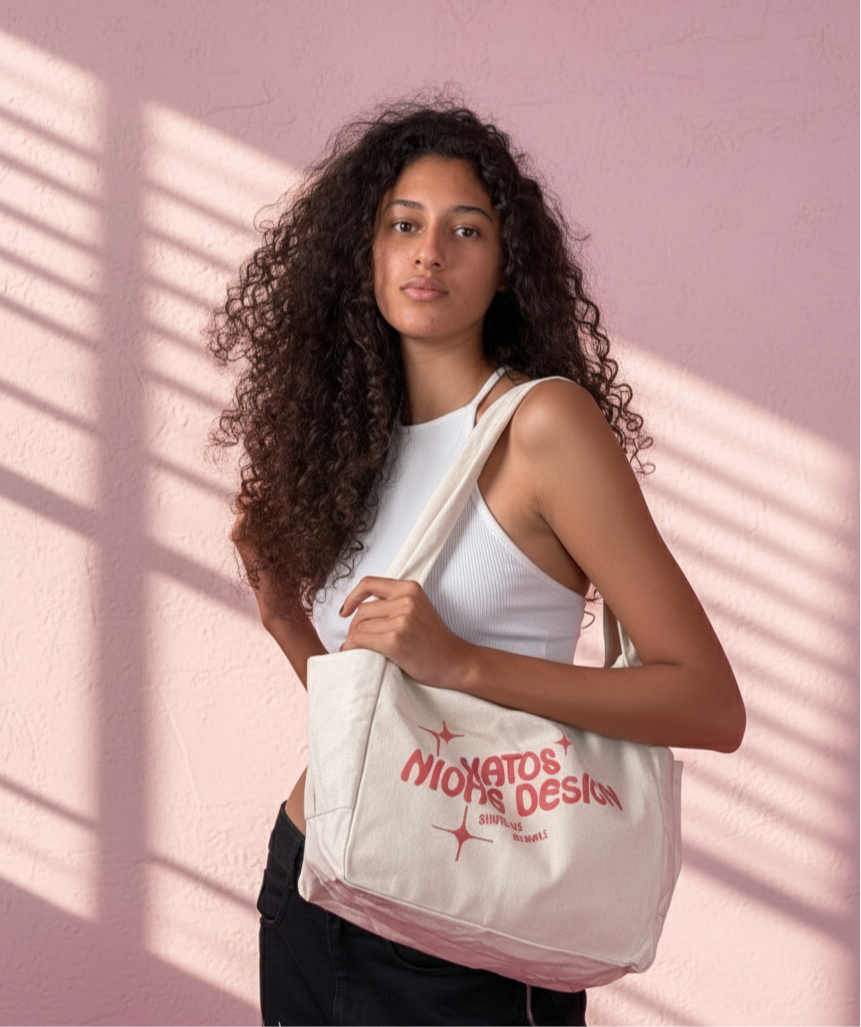 OVERSIZED SHOULDER BAG