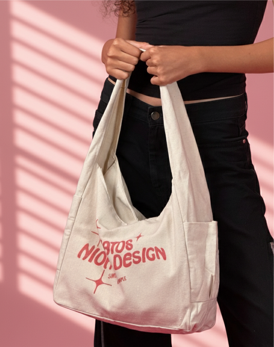 OVERSIZED SHOULDER BAG