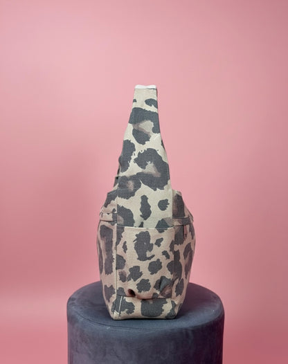 LEOPARD PRINT SHOULDER BAG