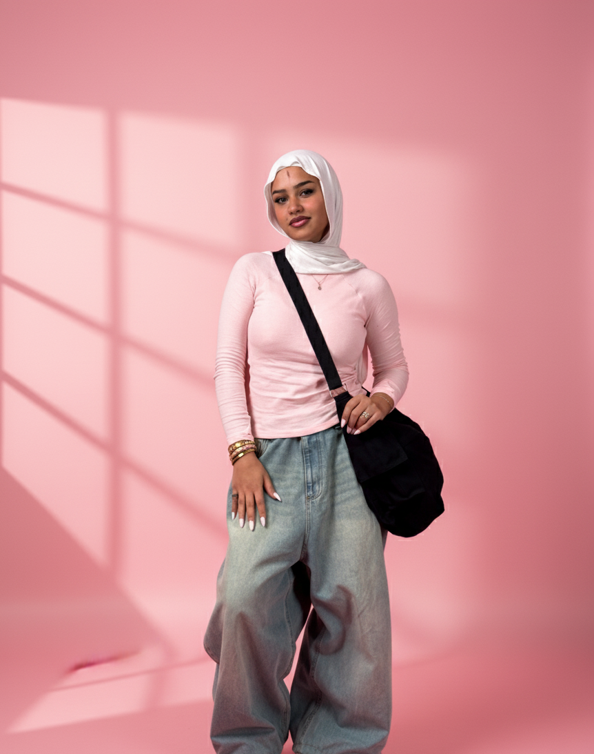 BASIC BLACK CROSS BAG